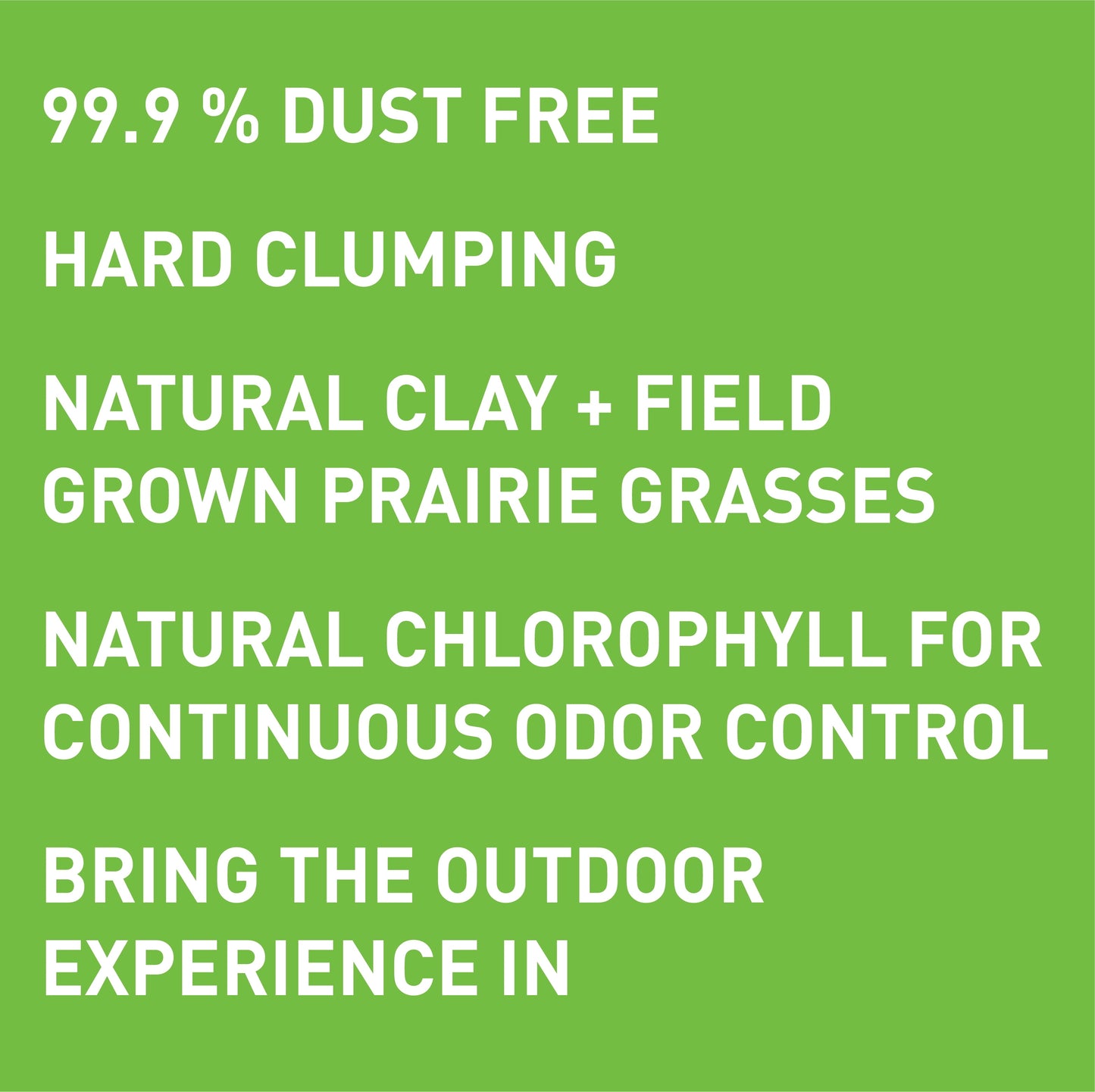Touch of Outdoors Stress-Reducing Clumping Clay Cat Litter, 40 Lb Bag