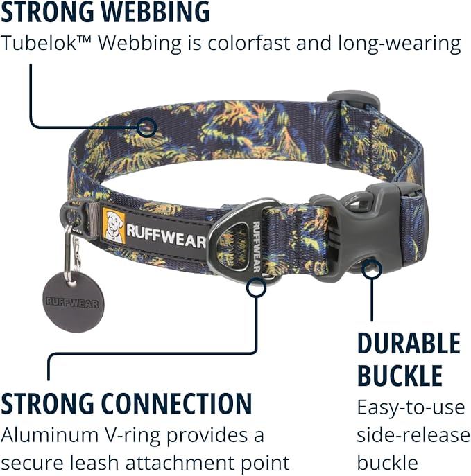 Front Range Dog Collar, Durable and Comfortable Collar for Everyday Use