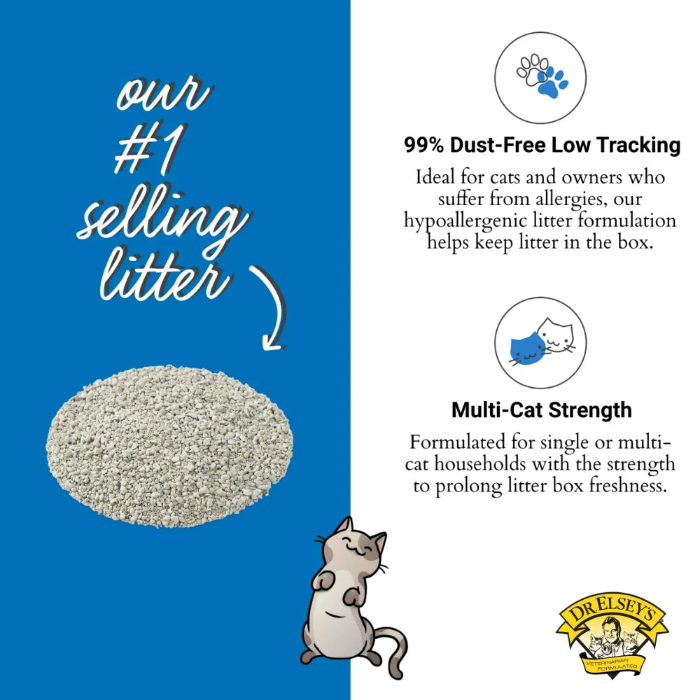 Ultra Clumping Clay Cat Litter, 18 Lb Bag