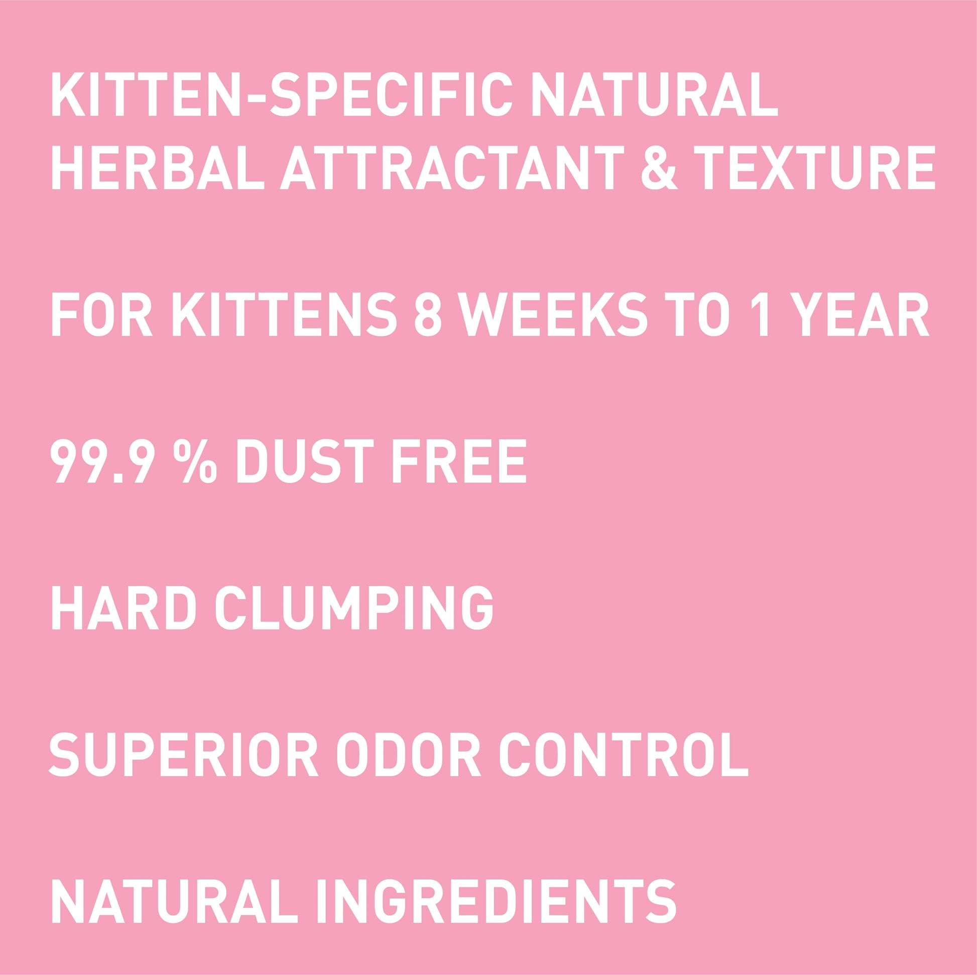 Kitten Attract Clumping Clay Cat Litter 20 Lb. Box