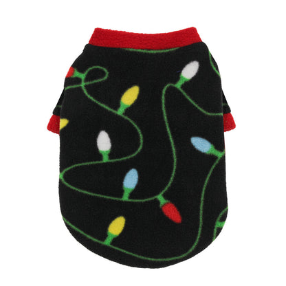 Warm Christmas Dog Fleece