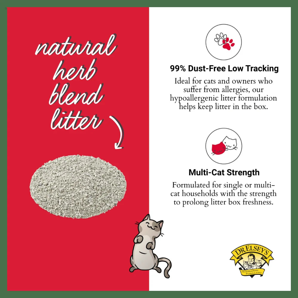 Cat Attract Natural Clumping Clay Cat Litter, Unscented, 20 Lb Box
