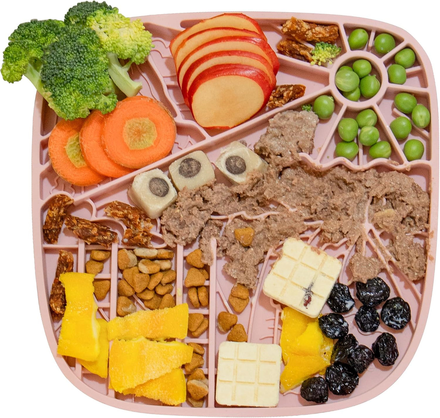 Rich and Innovative Puzzle Textured Silicone Feeder & Lick Mat for All Dog Breeds