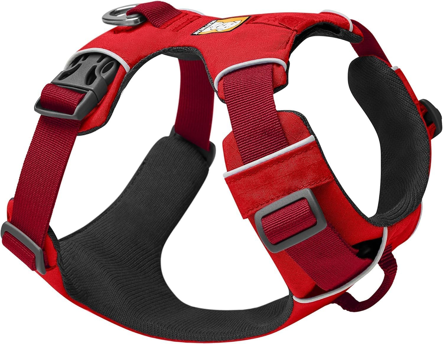 Front Range Dog Harness, Reflective Soft Padded Everyday Harness with Dual Leash Clips, Adjustable and Lightweight Fit for Training or Walking for All Dogs