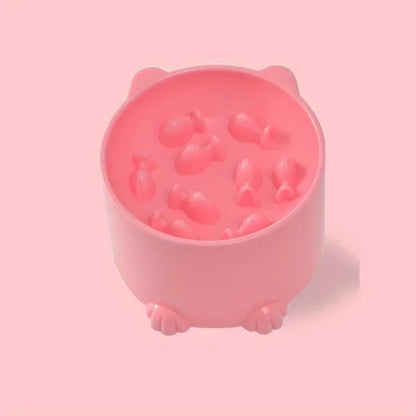 Slow Feed Pet Bowl