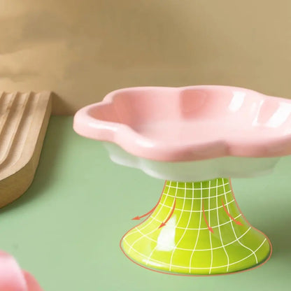 Cartoon Ceramic Pet Bowl