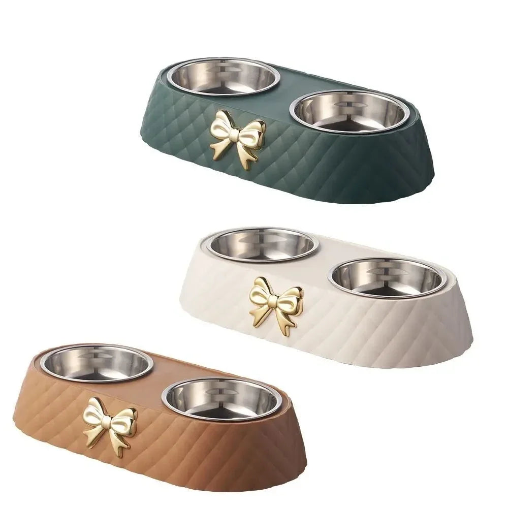 Luxe Double Pet Bowl