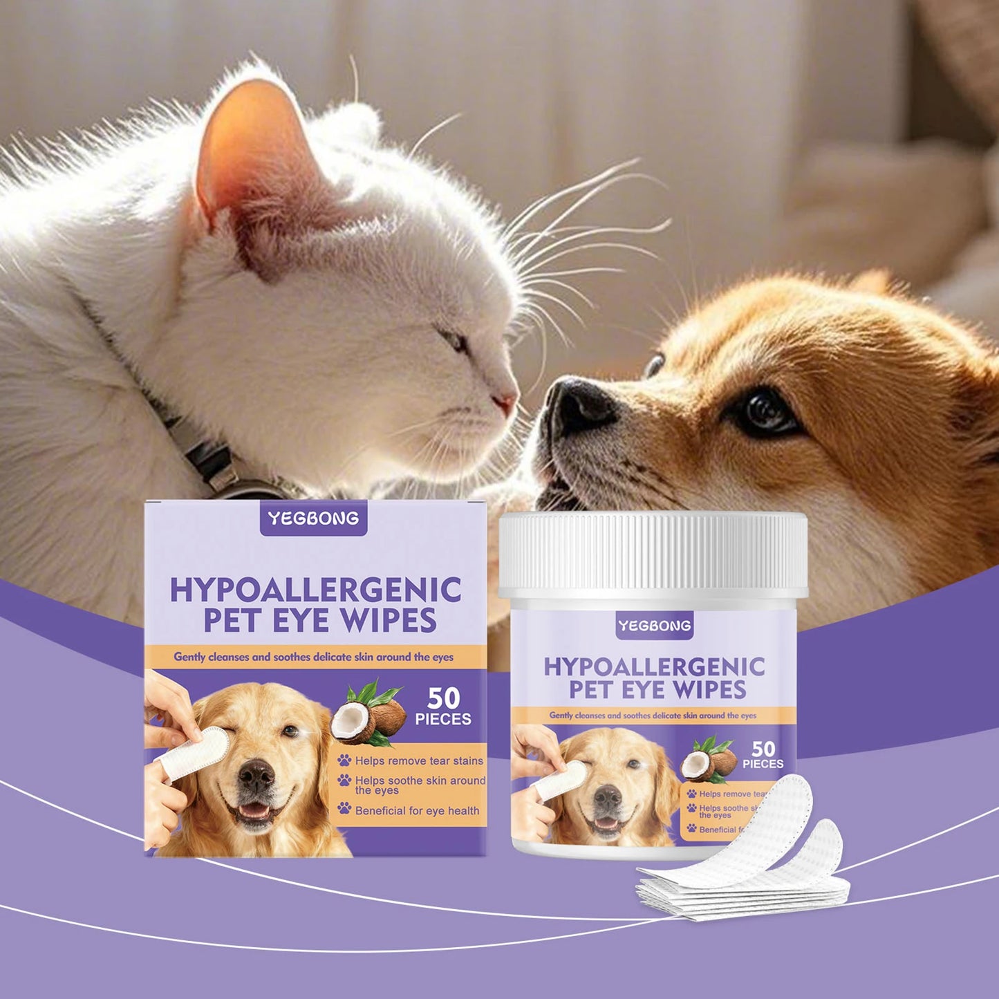 Pet Eye & Ear Cleaning Wipes