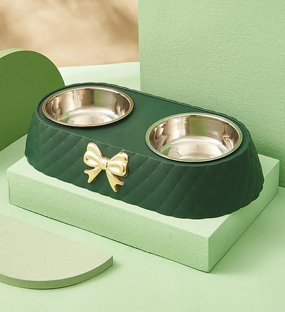 Luxe Double Pet Bowl