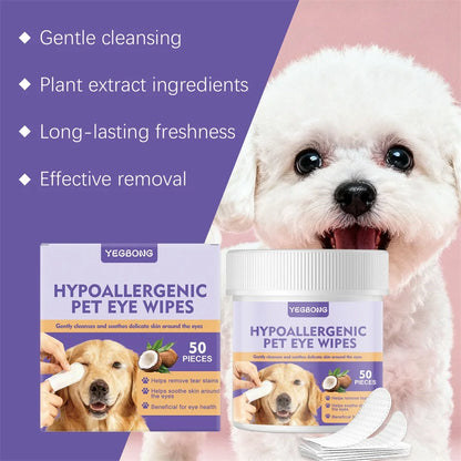 Pet Eye & Ear Cleaning Wipes