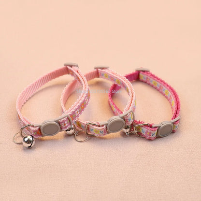 Lace Bell Cat Collar
