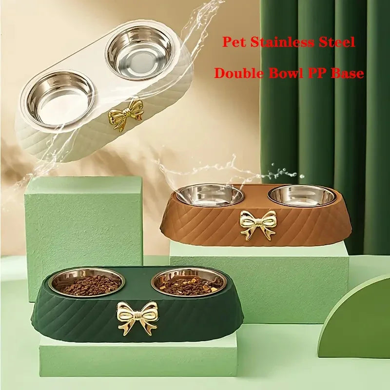 Luxe Double Pet Bowl
