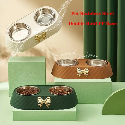 Luxe Double Pet Bowl