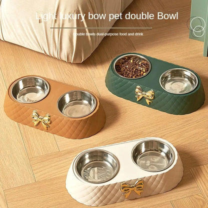 Luxe Double Pet Bowl