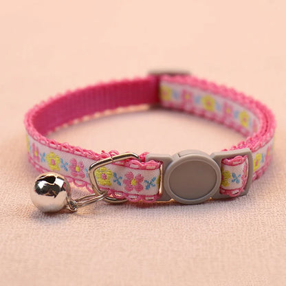 Lace Bell Cat Collar
