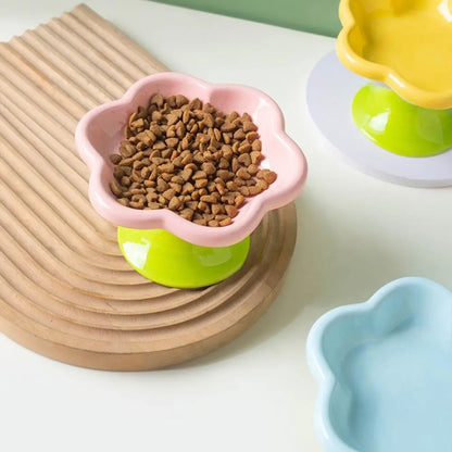 Cartoon Ceramic Pet Bowl