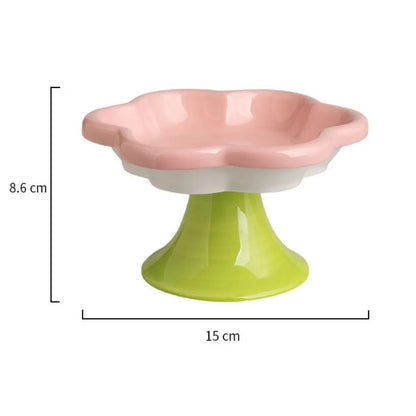 Cartoon Ceramic Pet Bowl