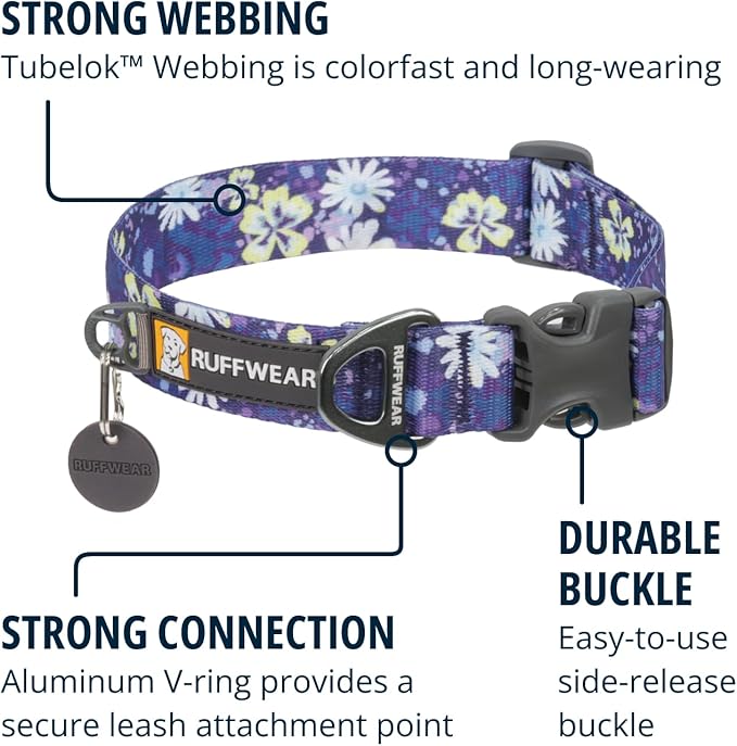 Front Range Dog Collar, Durable and Comfortable Collar for Everyday Use