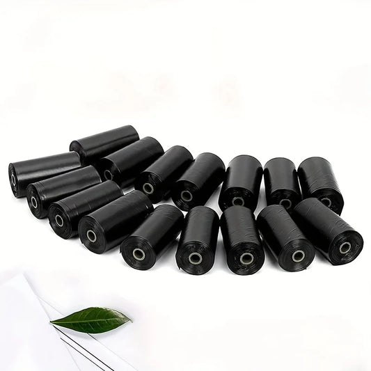 40 Rolls Blackdog Poop Bags with Dispenser and Leash Clip, Unscented, Standard, 600 Count,