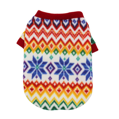 Warm Christmas Dog Fleece